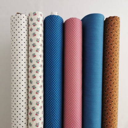 Dusty rose dots